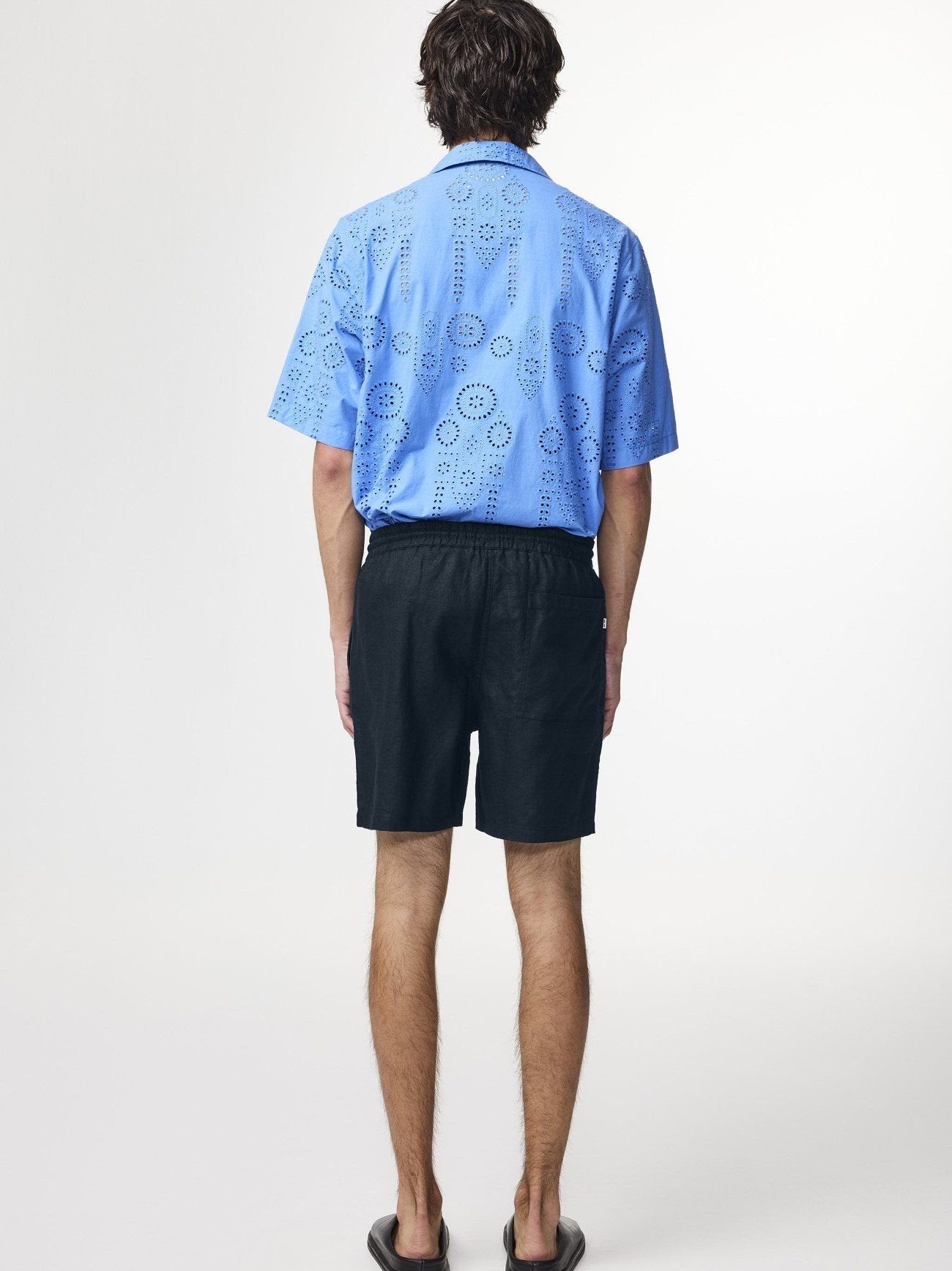 Mens Navy Blue Gregor Short