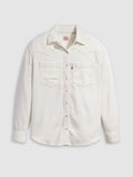 Womens Ecru Crew 6 Teodora Western Shirt