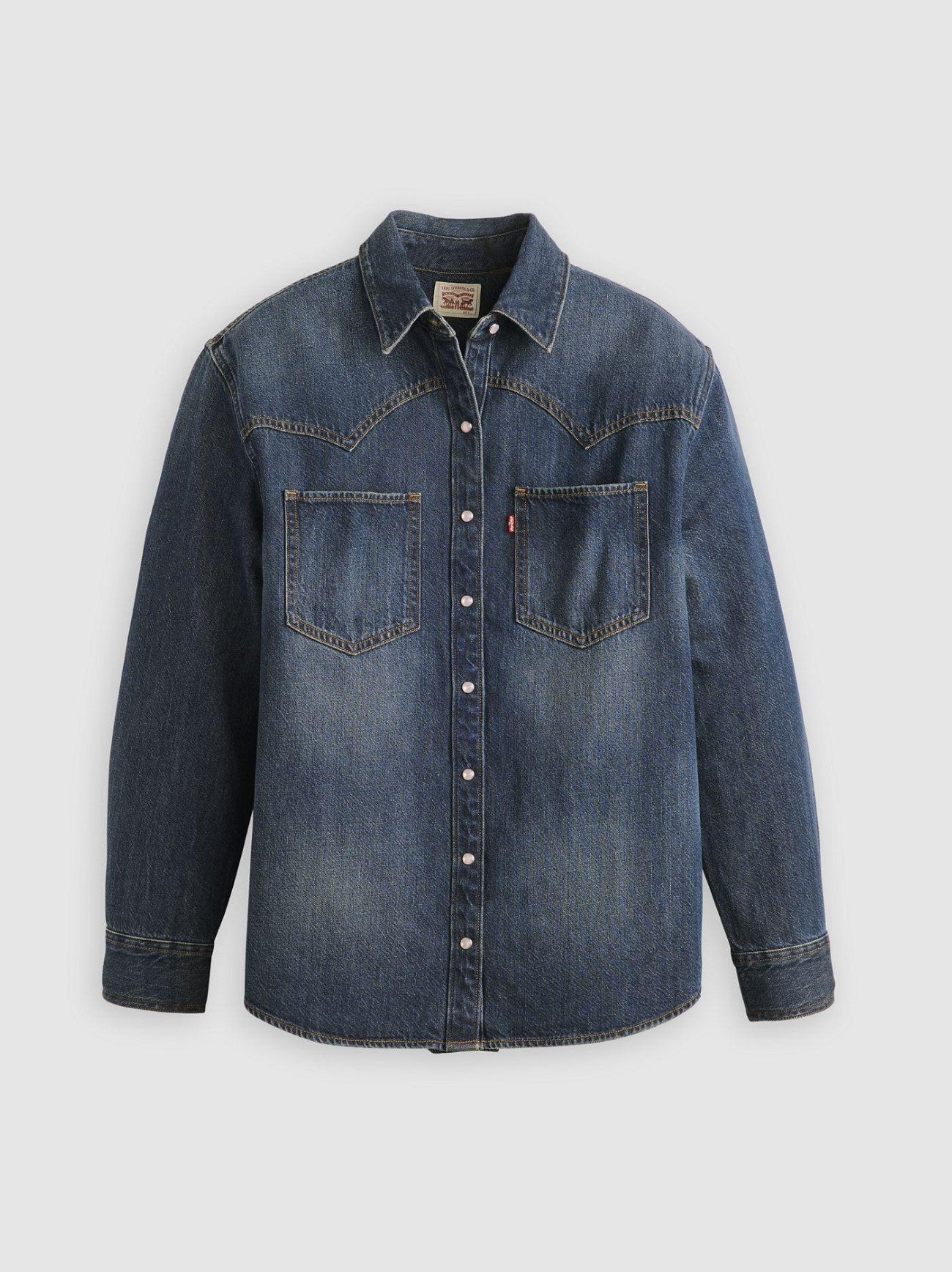 Womens Verified Vintage Top Teodora Western Shirt