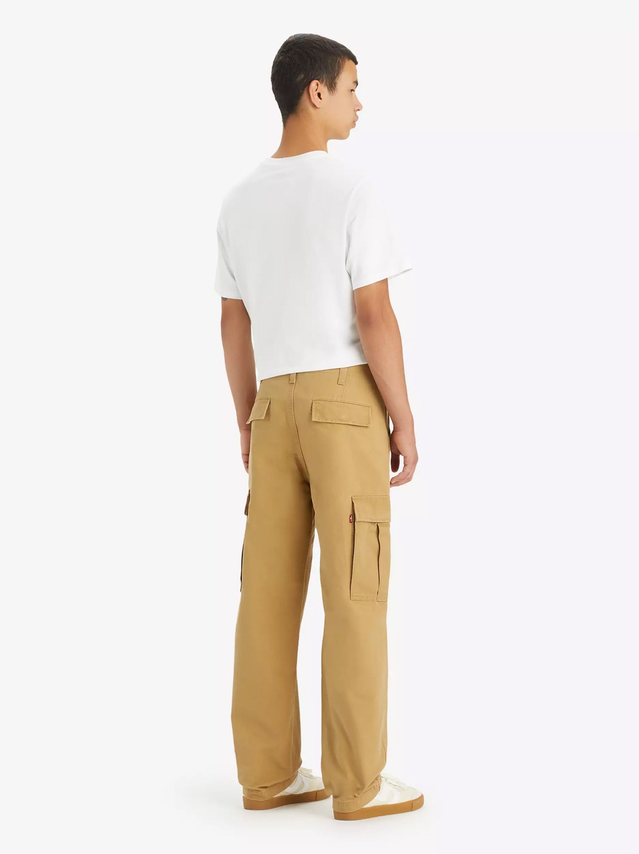 Mens British Khaki X Cargo Straight Jean