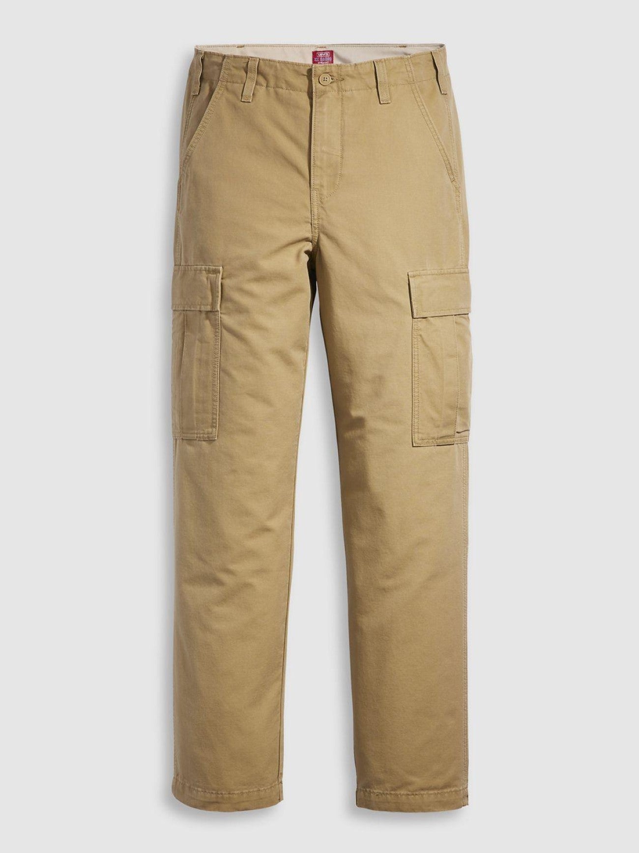Mens British Khaki X Cargo Straight Jean