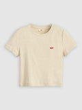 Womens Oatmeal Heather B0279 Bros Essential Sporty -Shirt Top