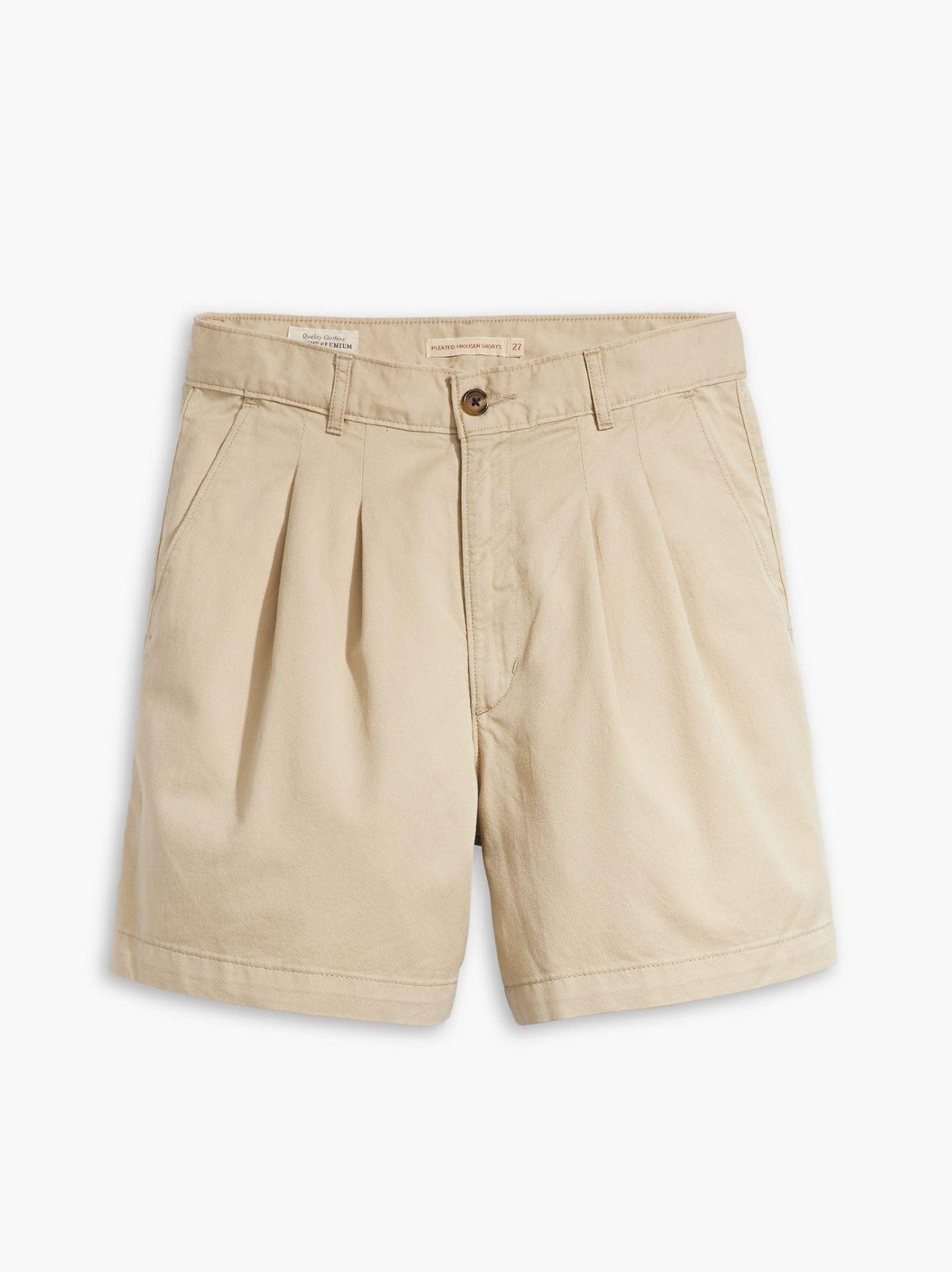 Womens Safari Pleated Trouser Short