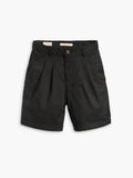 Womens Caviar Pleated Trouser Short