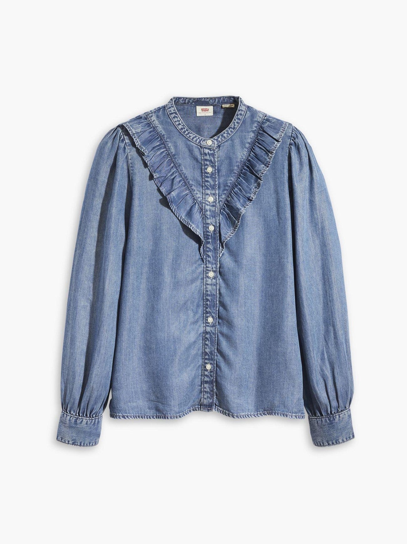 Womens In Patches 2 Carinna Blouse Denim Top