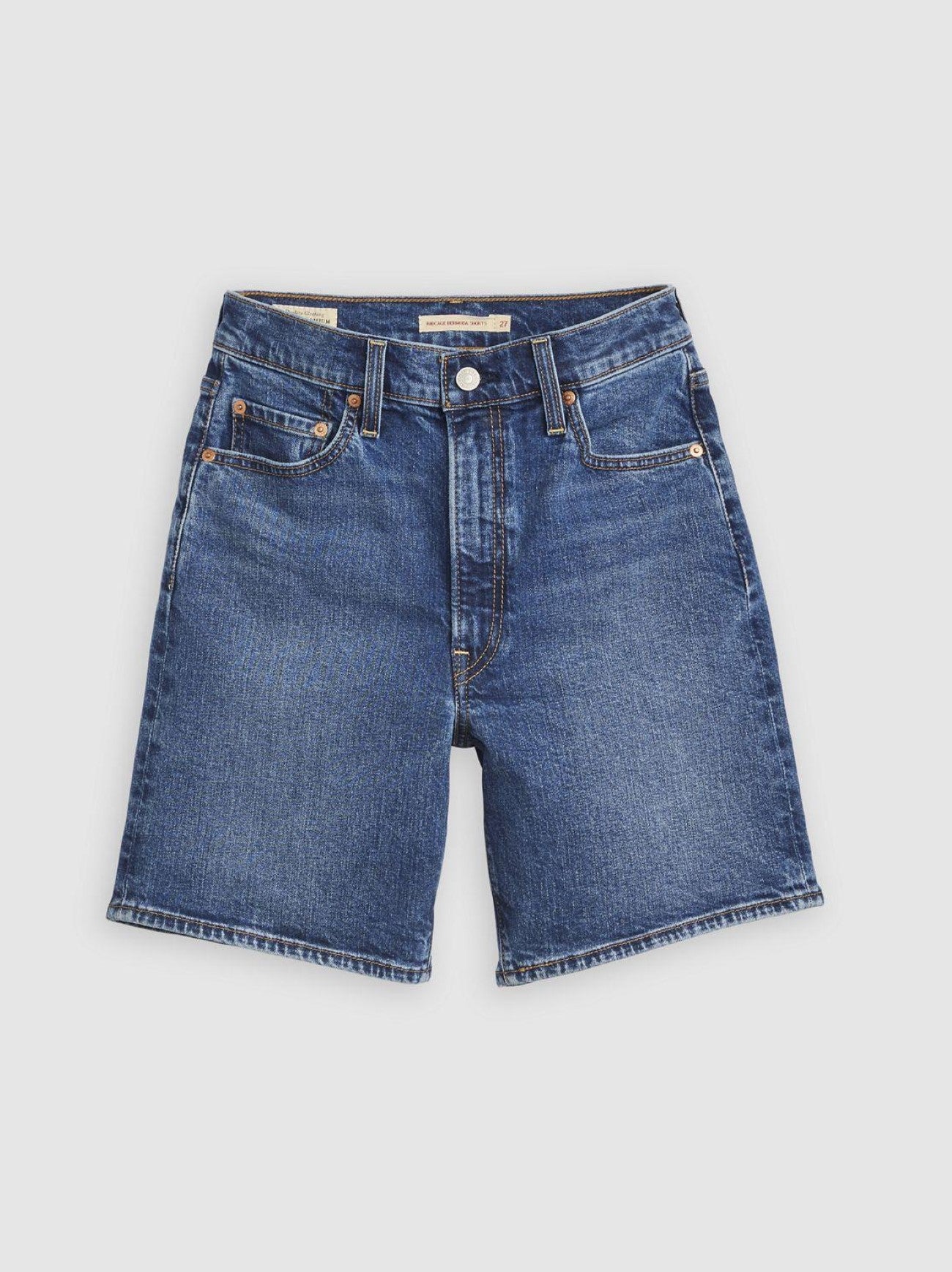 Womens Bringing The Basic Ribcage Bermuda Short