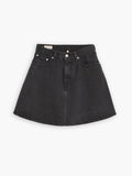Womens Open Mind Mini Flounce Skirt