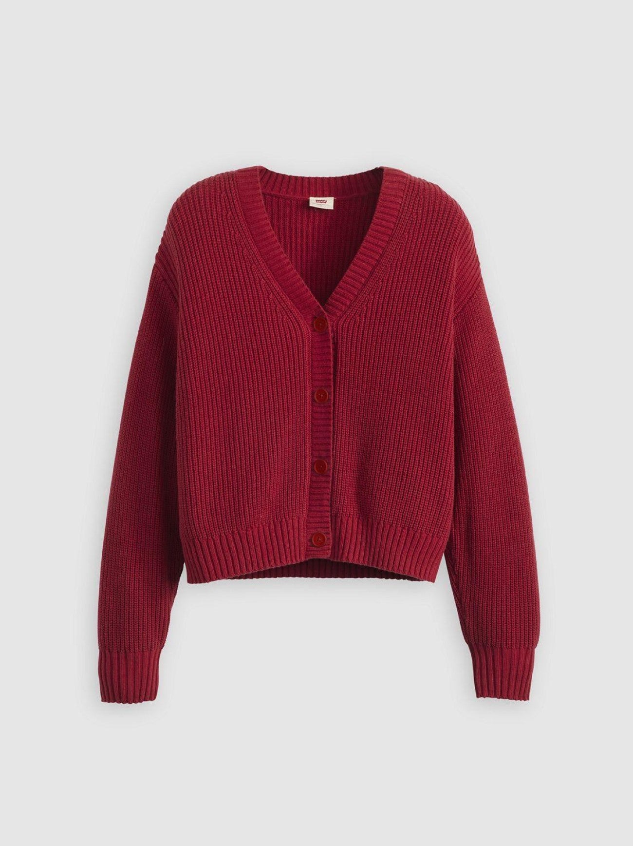 Womens Scarlet Smile Snowflake Cardigan