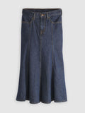 Womens Ninth Life Stonewash Fit And Flare Skirt