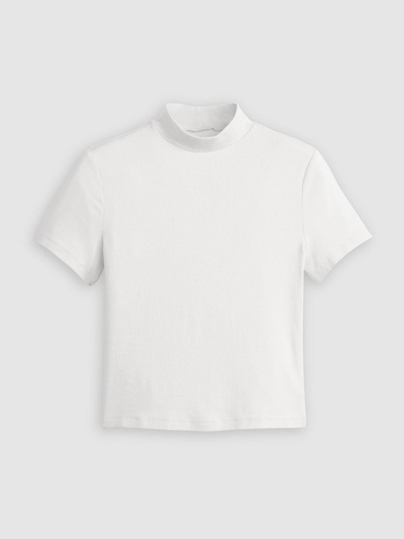 Womens White Effortless Short Sleeve T-Shirt