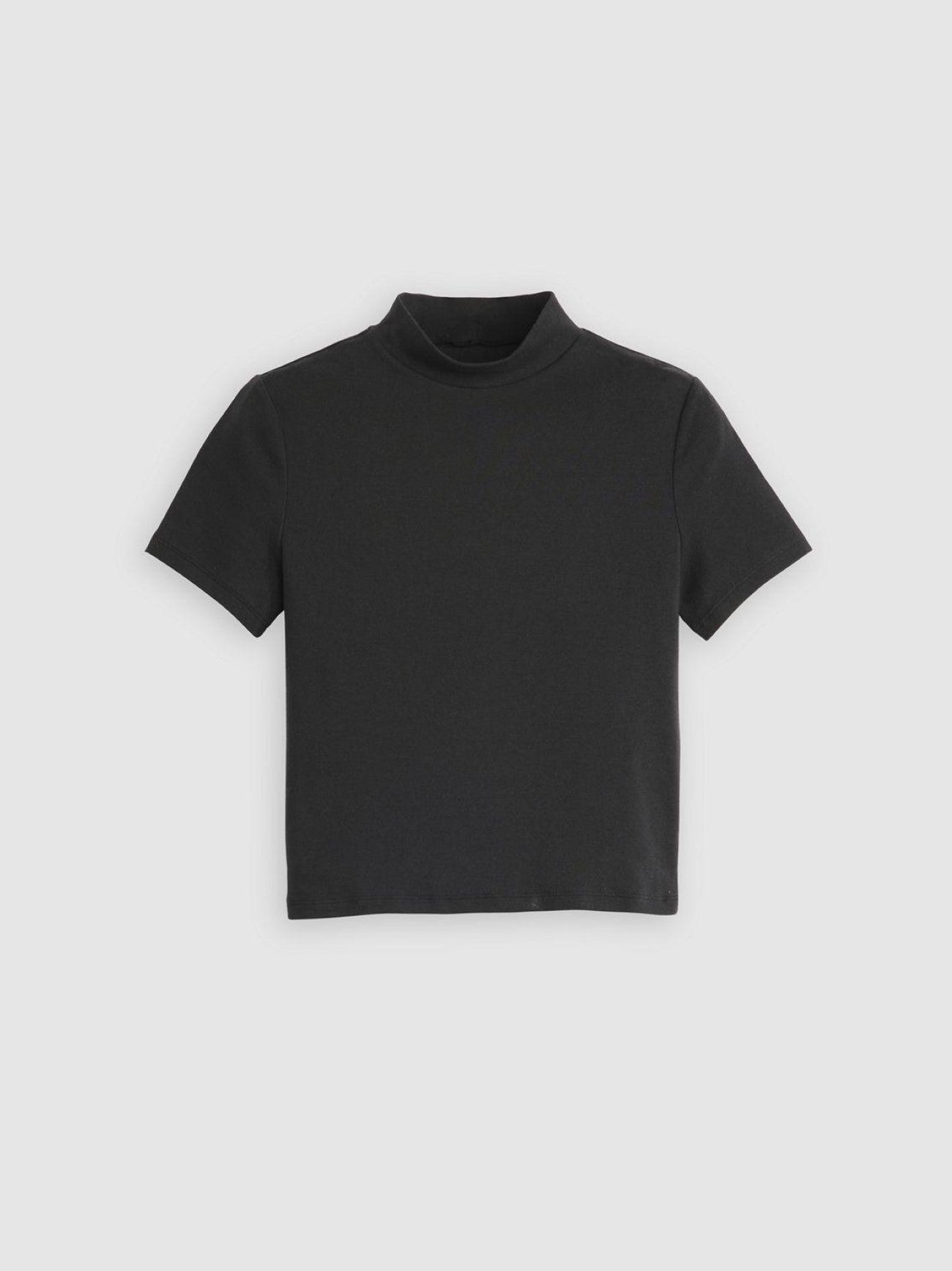 Womens Caviar Effortless Short Sleeve T-Shirt Anthracite Night