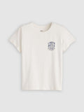 Womens Levis Canyon Poster Boxy Tee Sugar Swizzle Graphic Print Boxy T-Shirt