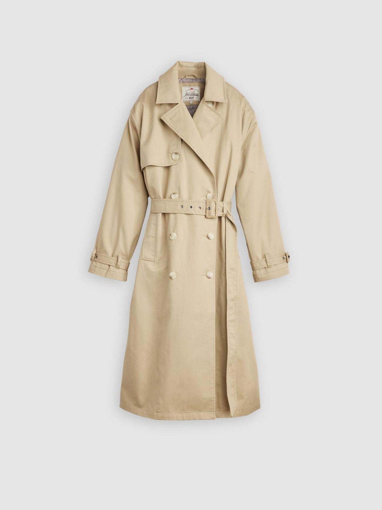Womens Travertine Spade Trench Jacket