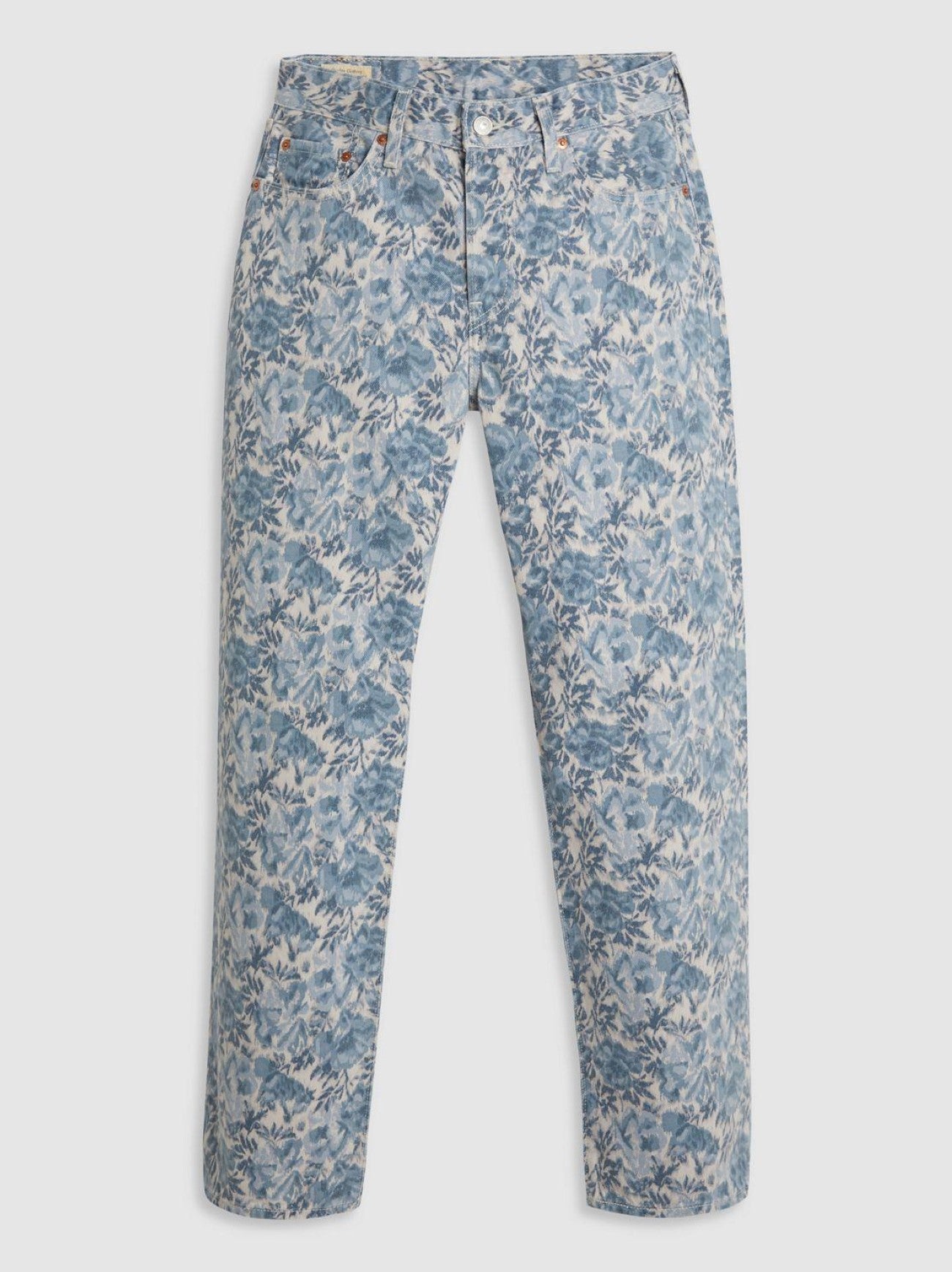 Womens Ophelia Floral 501 '90S Ankle Jean