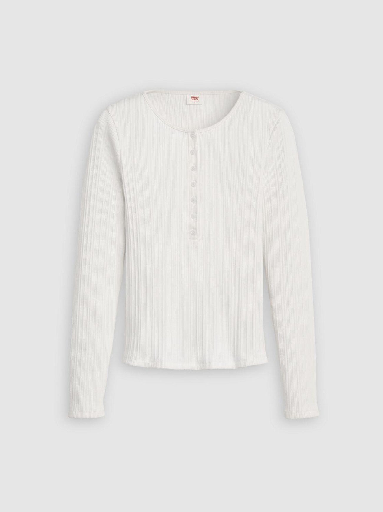 Womens White Dry Goods Vacationer Long Sleeve Top