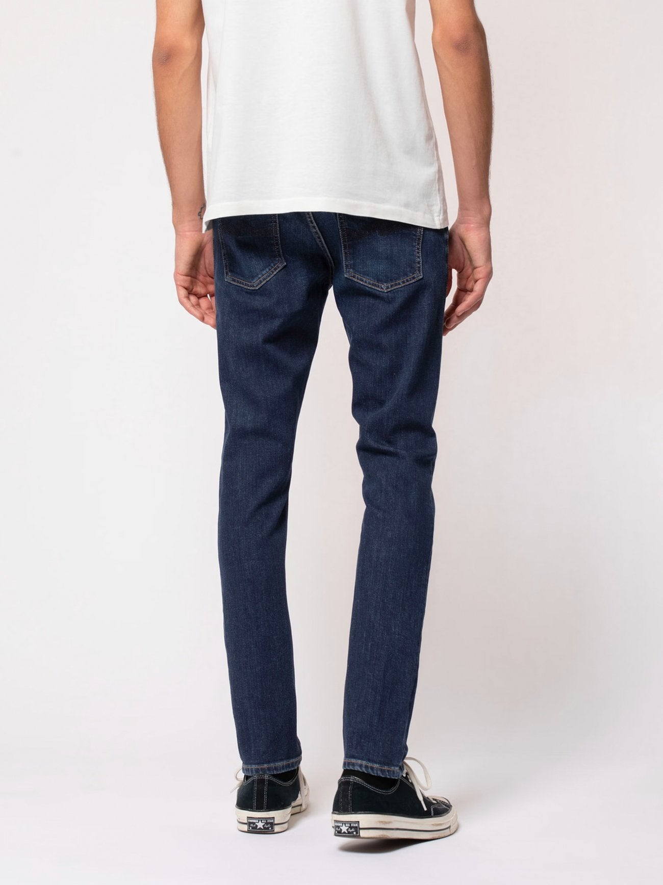 Mens Dark Steel Tight Terry Jean