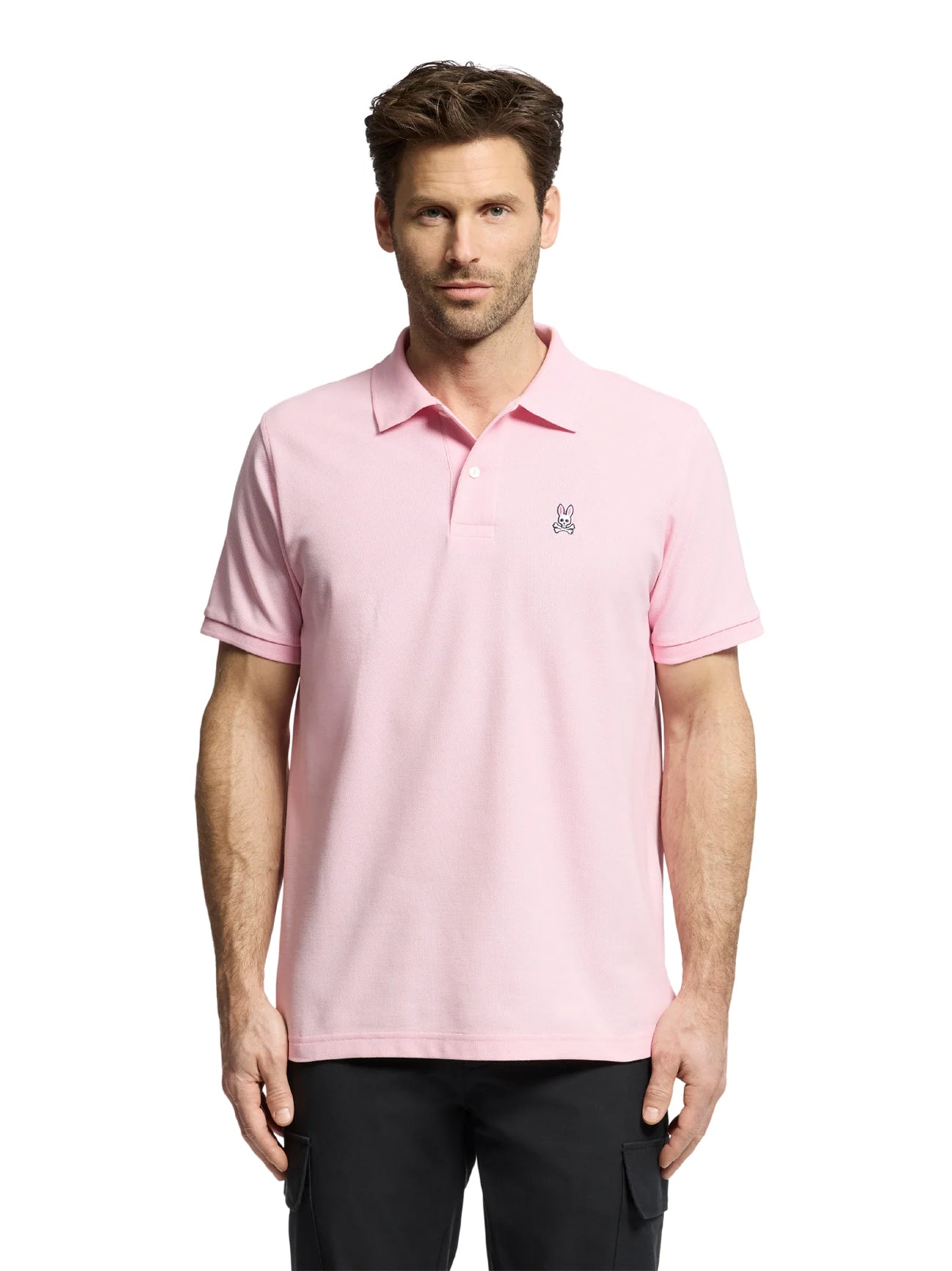 Mens Romance Rose Classic Pique Polo Shirt