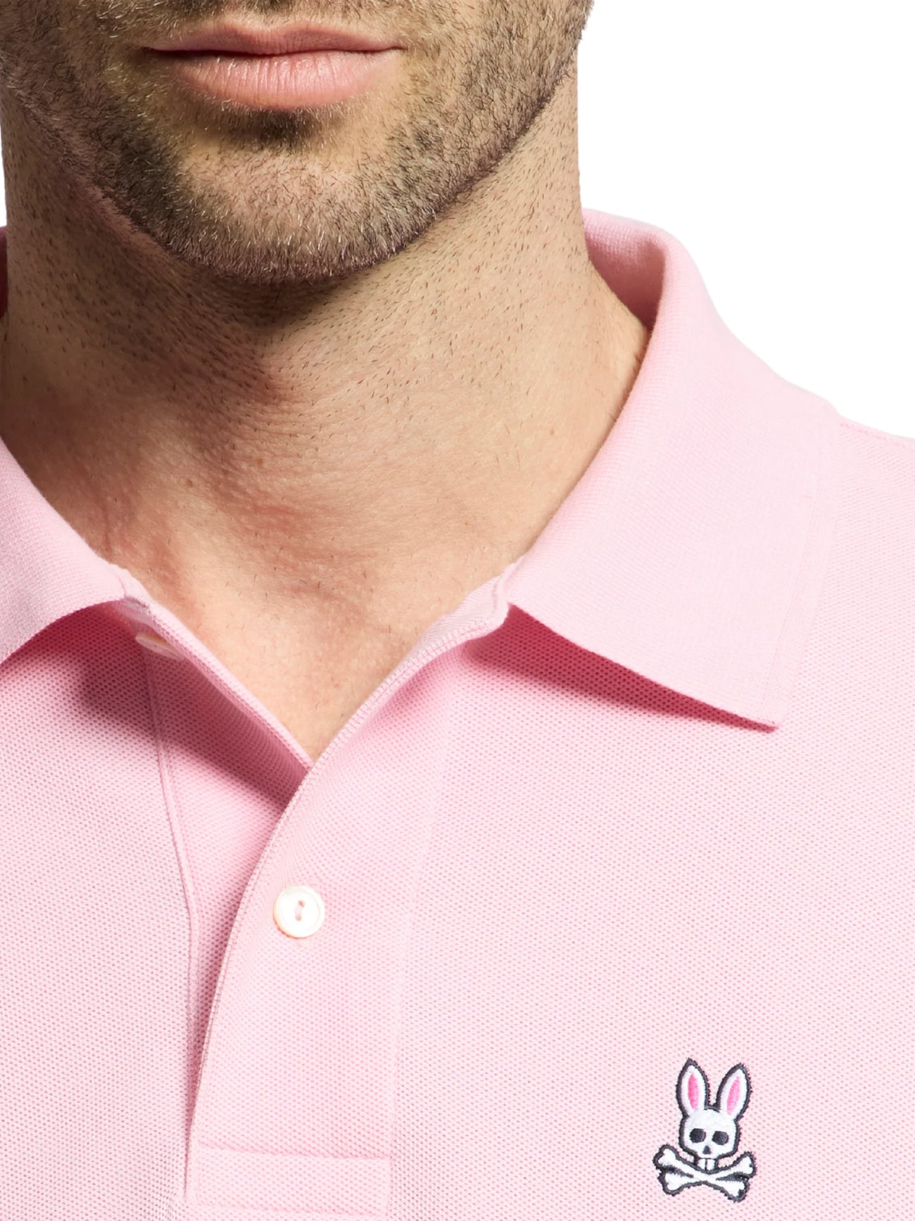 Mens Romance Rose Classic Pique Polo Shirt