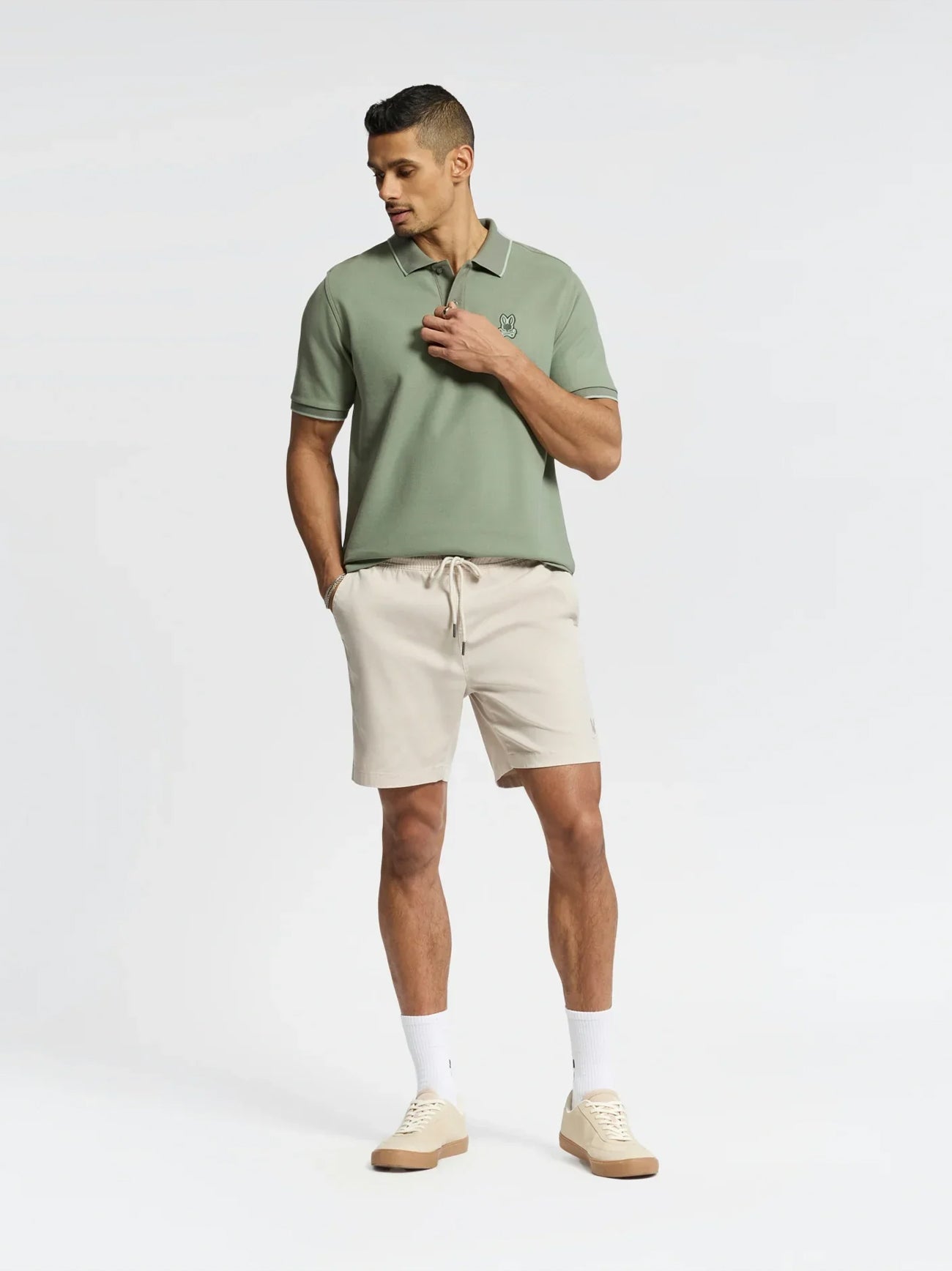 Mens Sea Spray New Castle Pique Polo Shirt