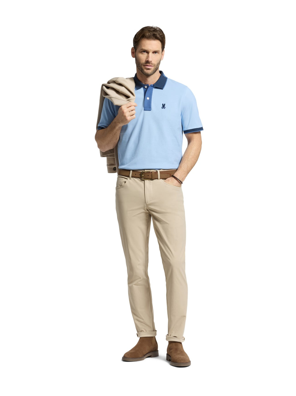 Mens Serenity Thatcher Pique Polo Shirt