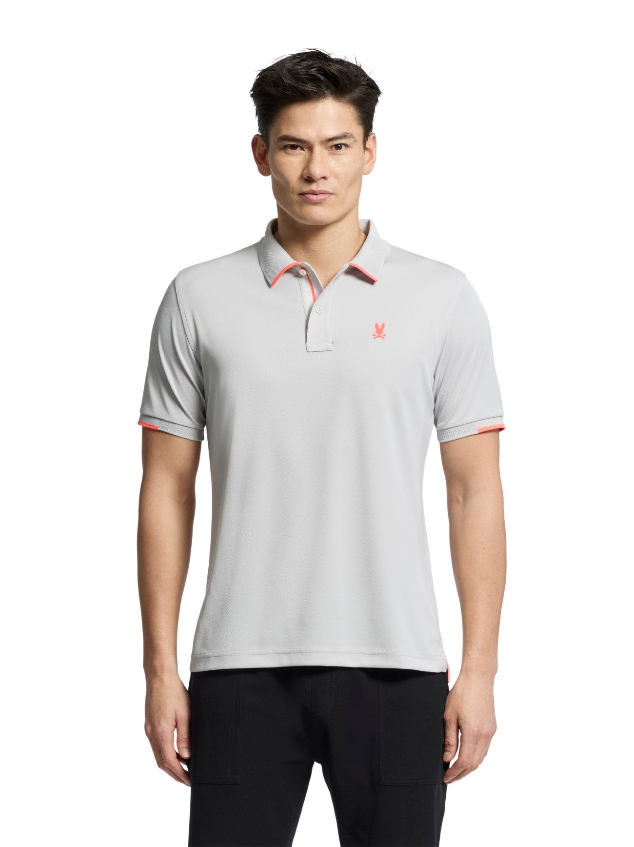 Mens Micro Chip Elliston Sport Pique Polo Shirt