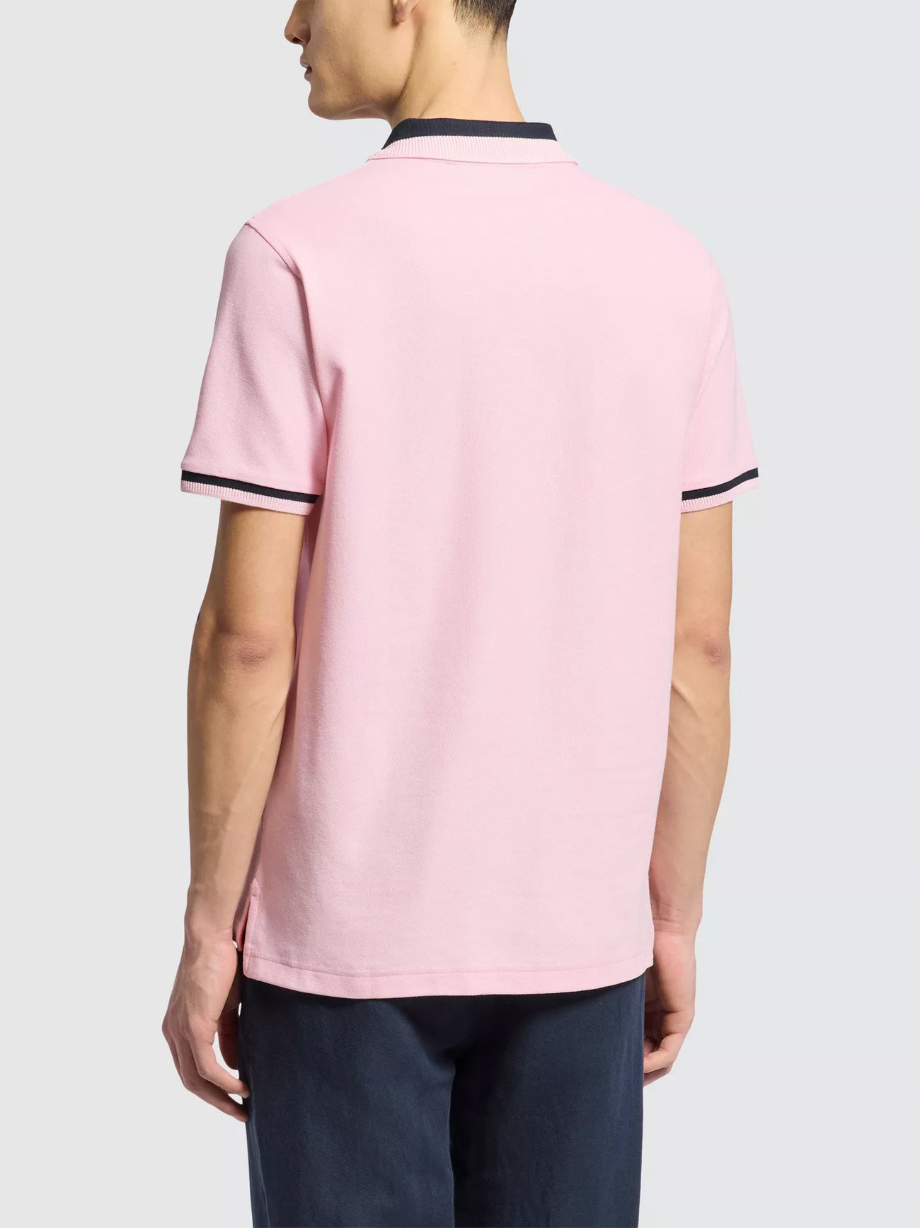 Mens Romance Rose Newman Pique Polo Shirt