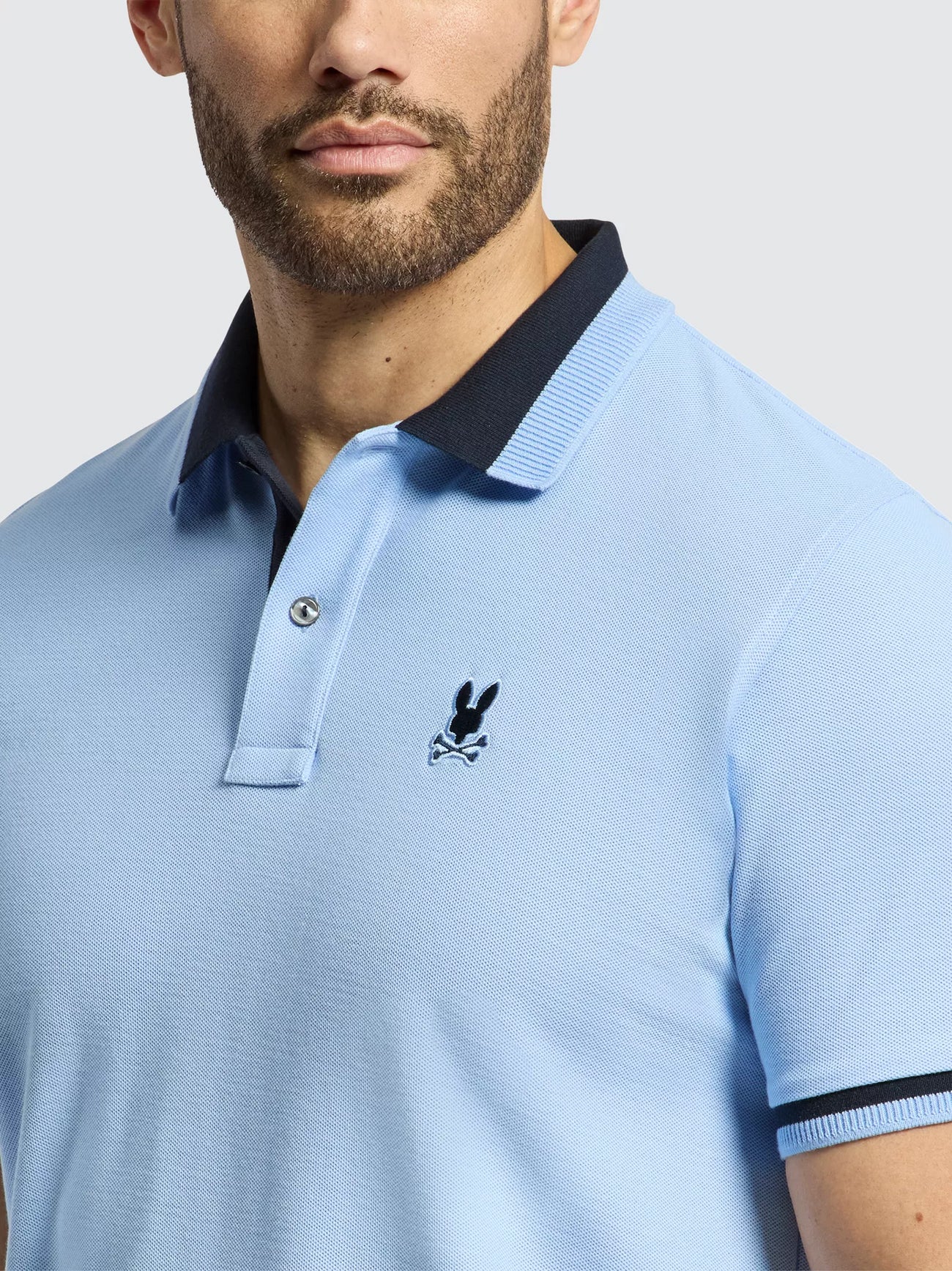 Mens Serenity Newman Pique Polo Shirt