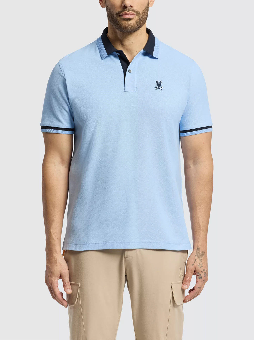 Mens Serenity Newman Pique Polo Shirt