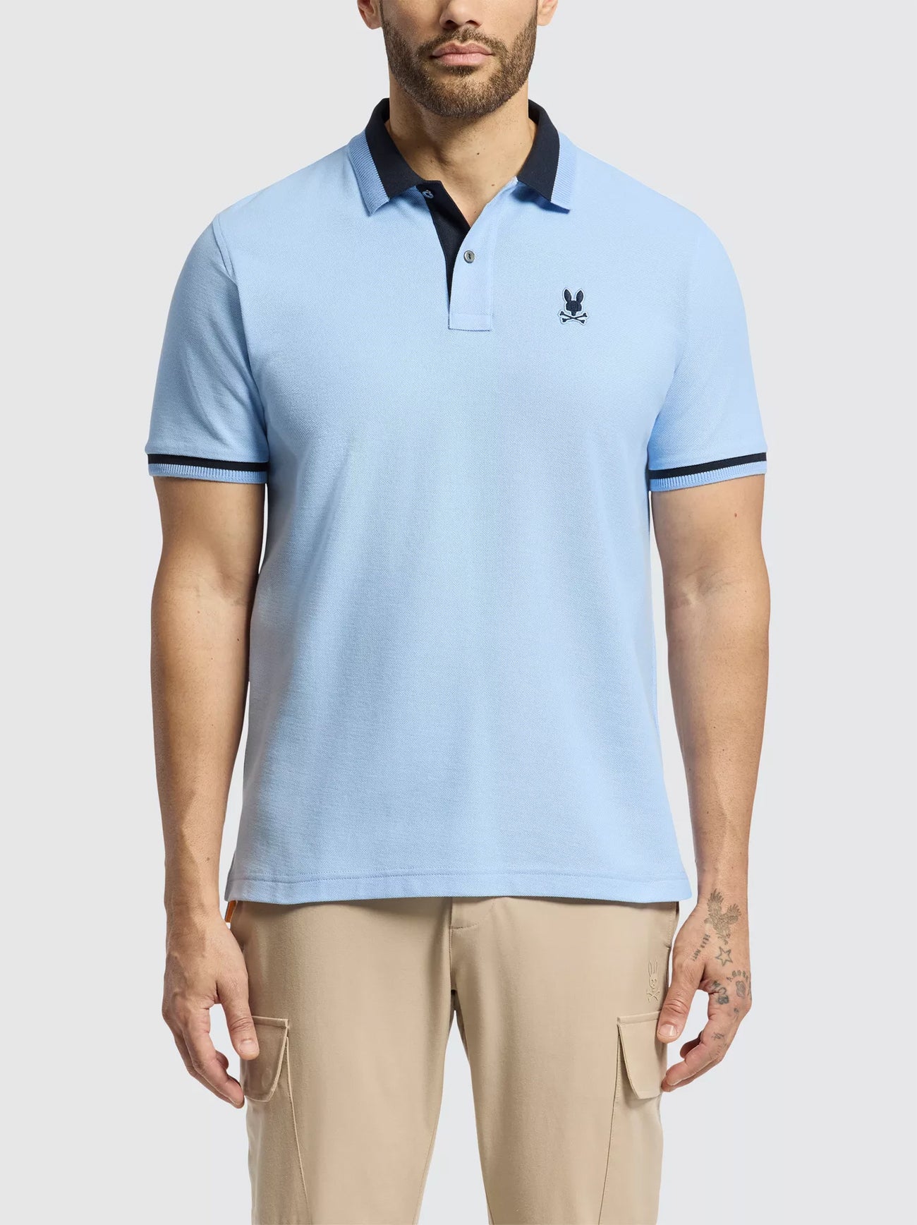 Mens Serenity Newman Pique Polo Shirt