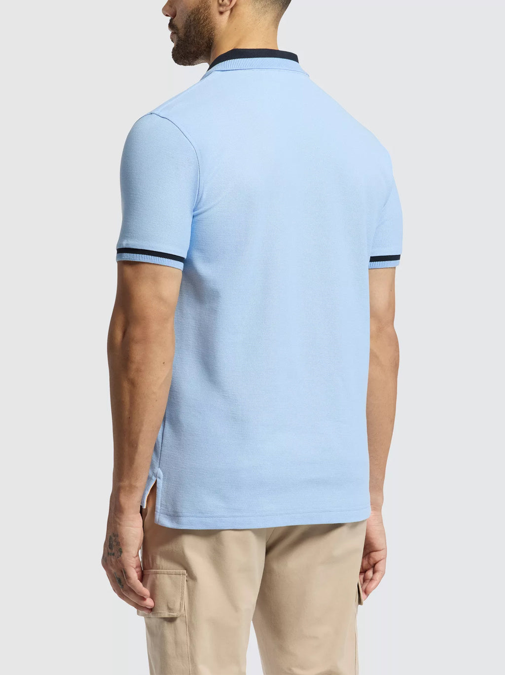 Mens Serenity Newman Pique Polo Shirt