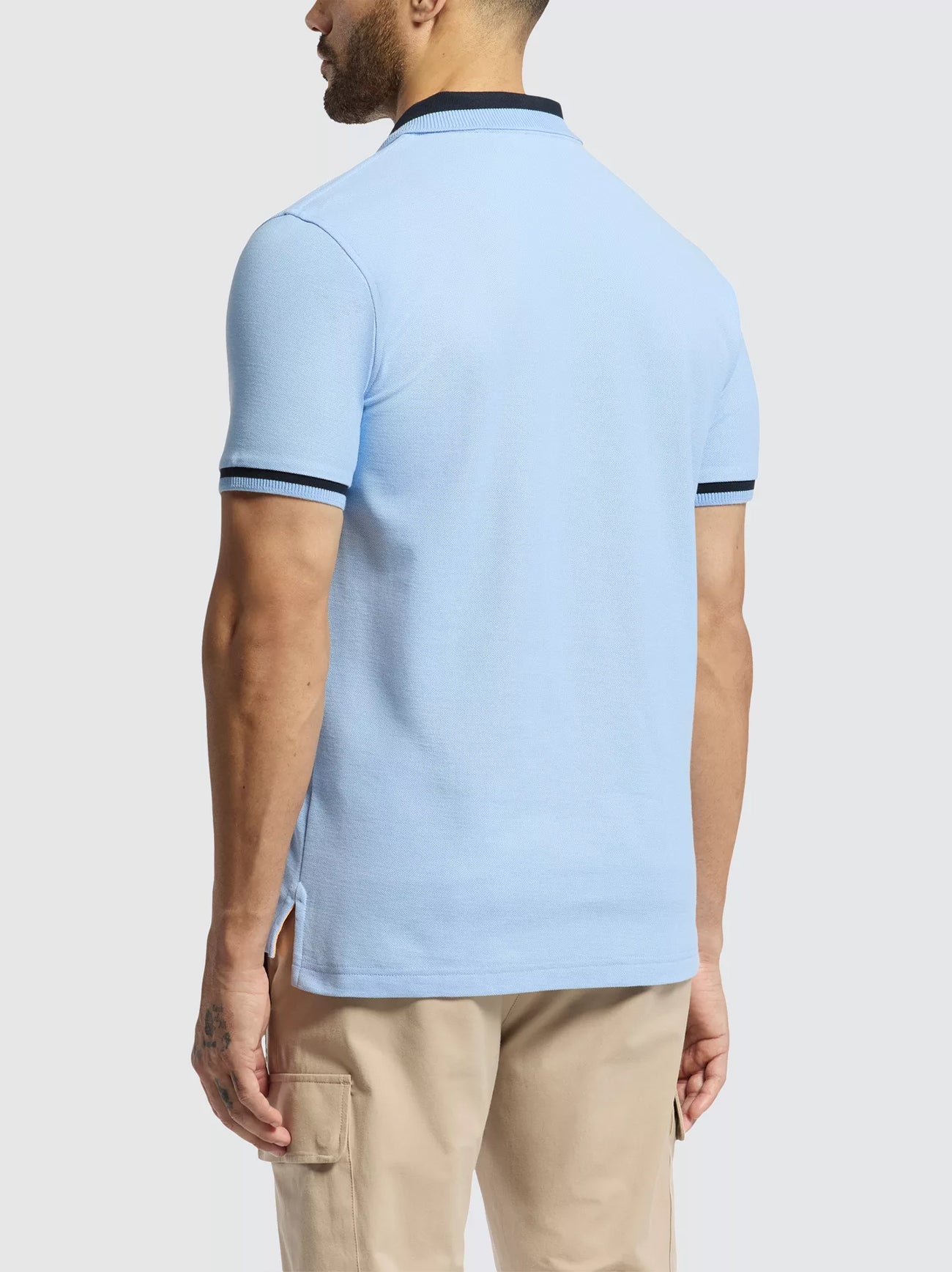 Mens Serenity Newman Pique Polo Shirt