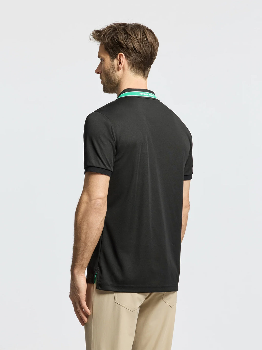 Mens Black Forrest Sport Pique Polo Shirt