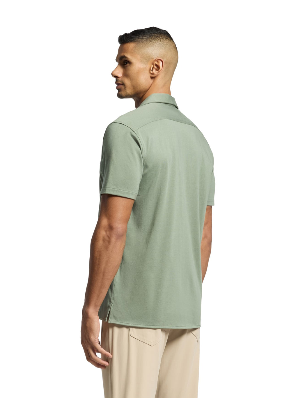 Mens Sea Spray Bryan Camp Collar Short Sleeve Shirt