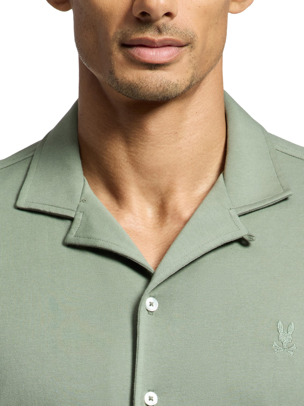 Mens Sea Spray Bryan Camp Collar Short Sleeve Shirt