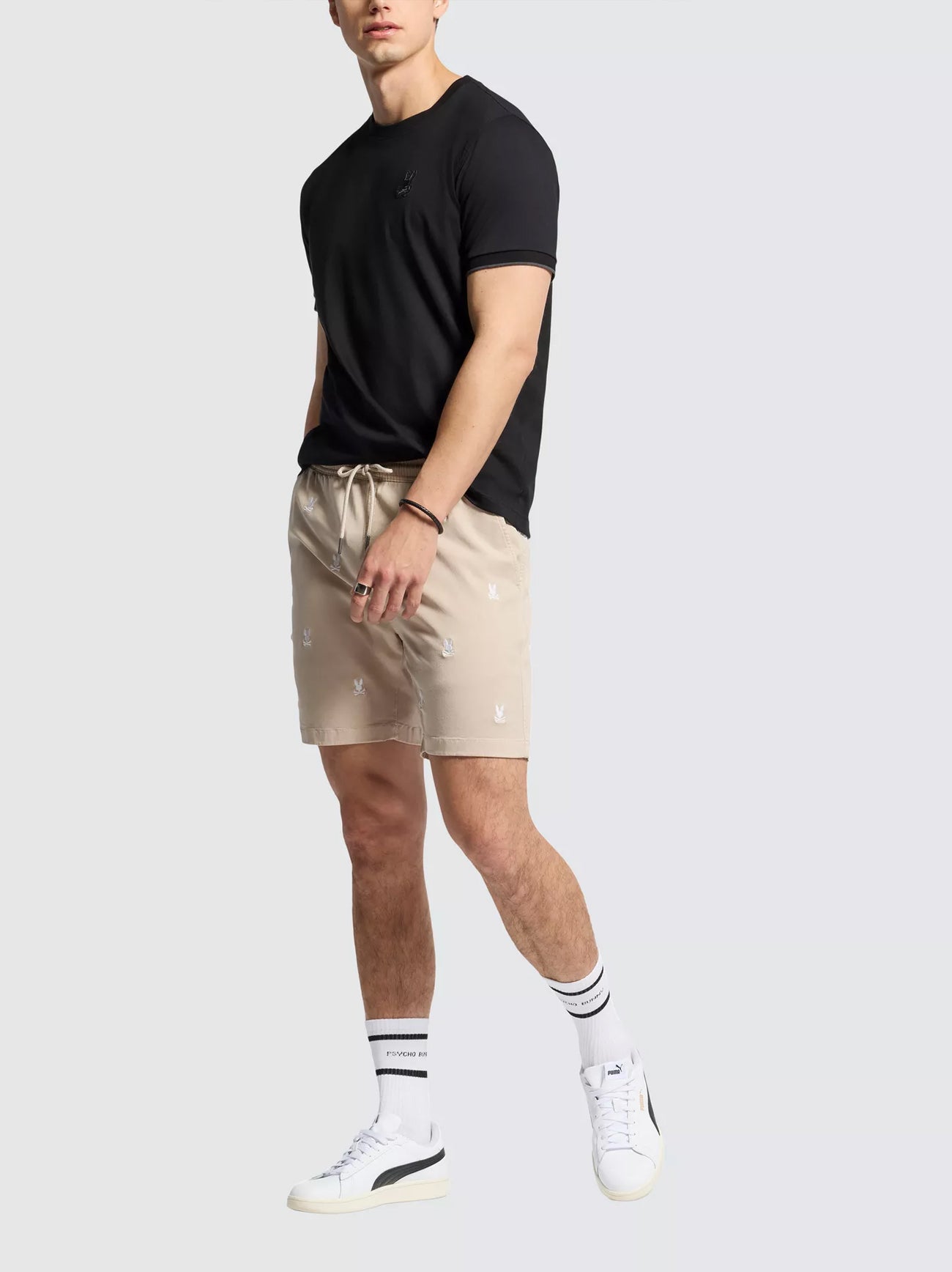 Mens Stone Willis Stretch Tencel Short