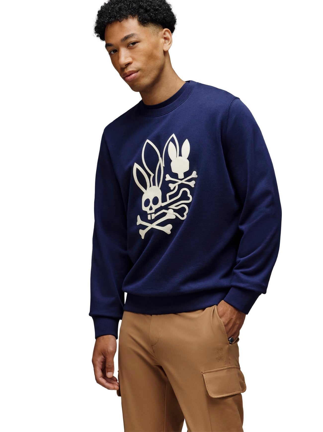 Mens Evening Blue Aussie French Classic Sweatshirt