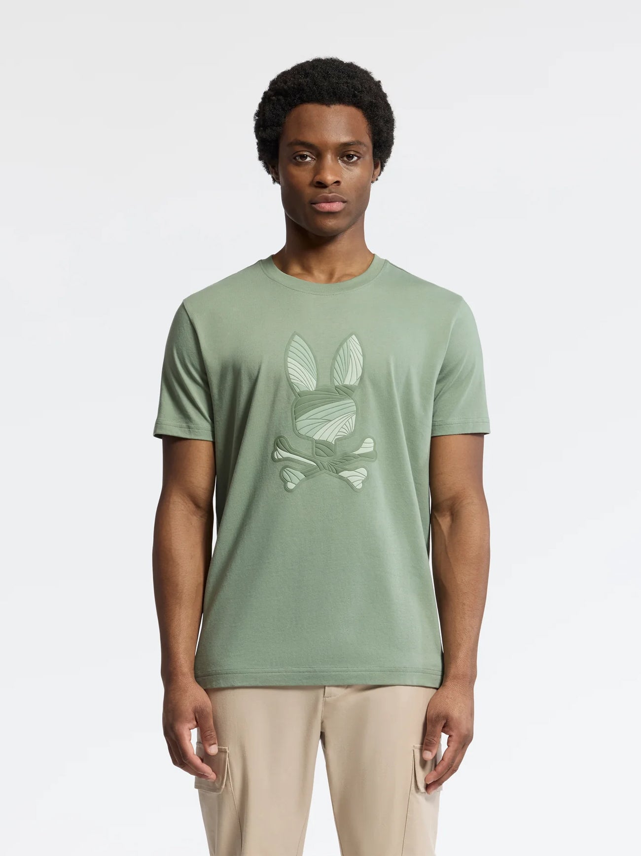 Mens Sea Spray Baxter Embroidered Graphic T-Shirt