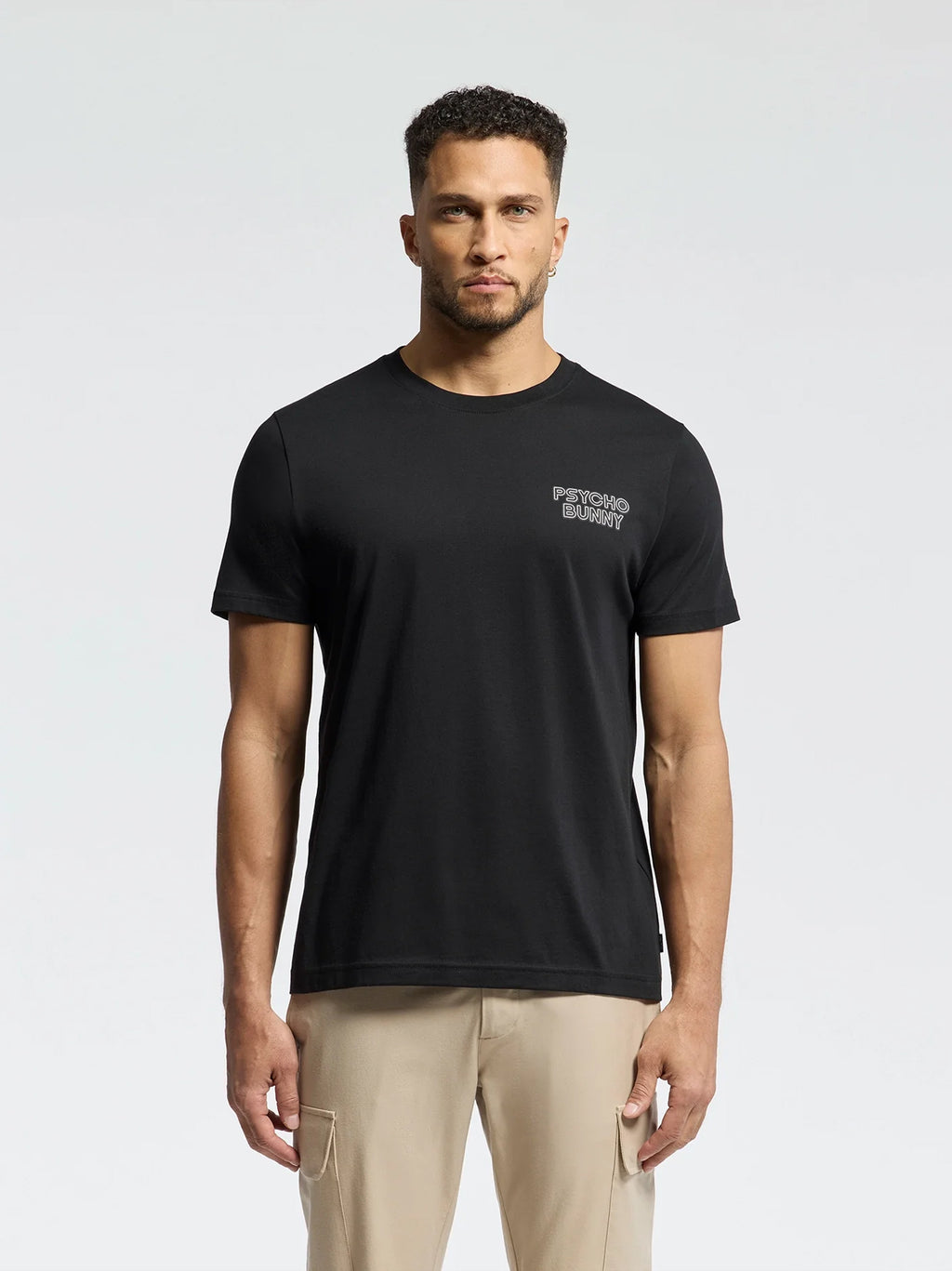 Mens Black Sydney Back Graphic T-Shirt