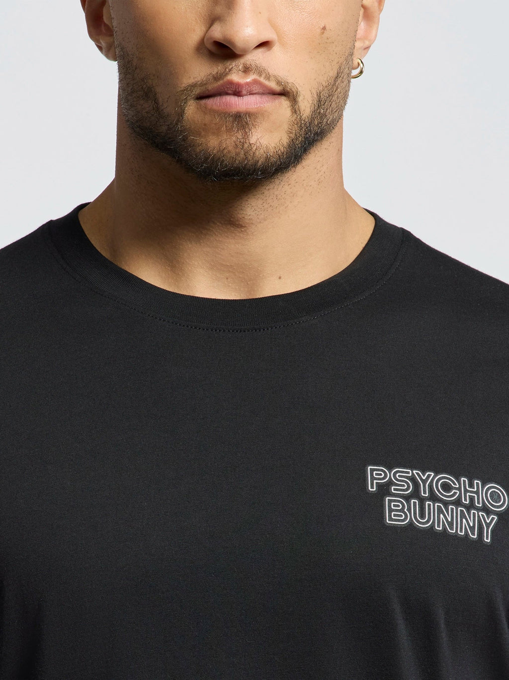 Mens Black Sydney Back Graphic T-Shirt