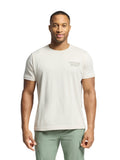 Mens Natural Linen Sydney Back Graphic T-Shirt