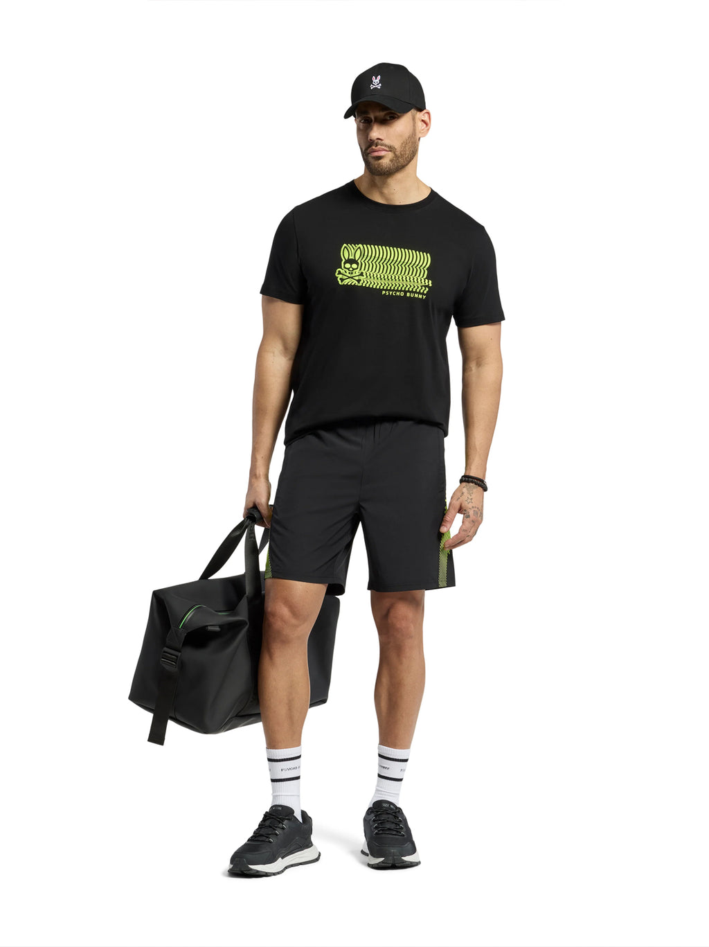 Mens Black Arvo Sport T-Shirt