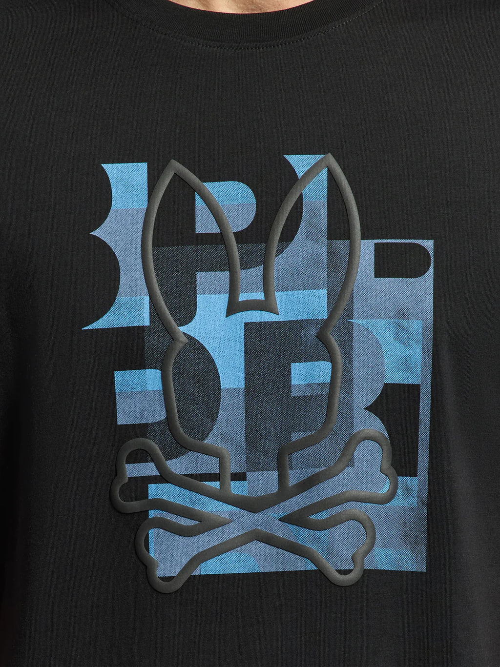 Mens Black Zealand Graphic T-Shirt