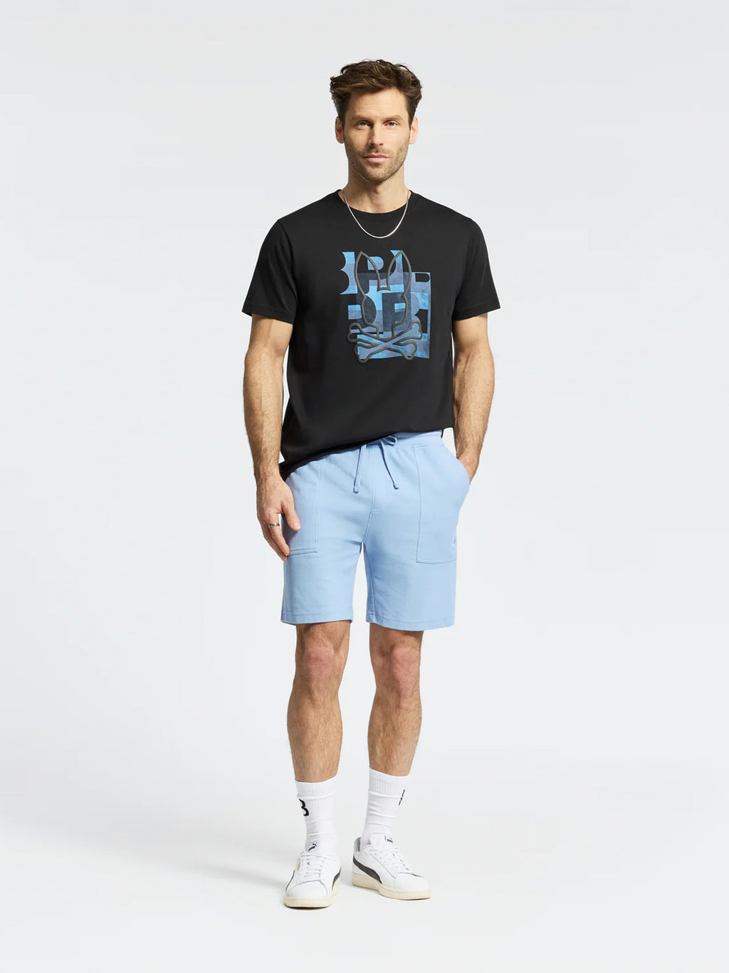 Mens Black Zealand Graphic T-Shirt