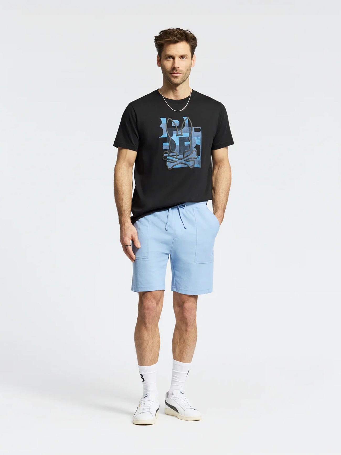 Mens Black Zealand Graphic T-Shirt