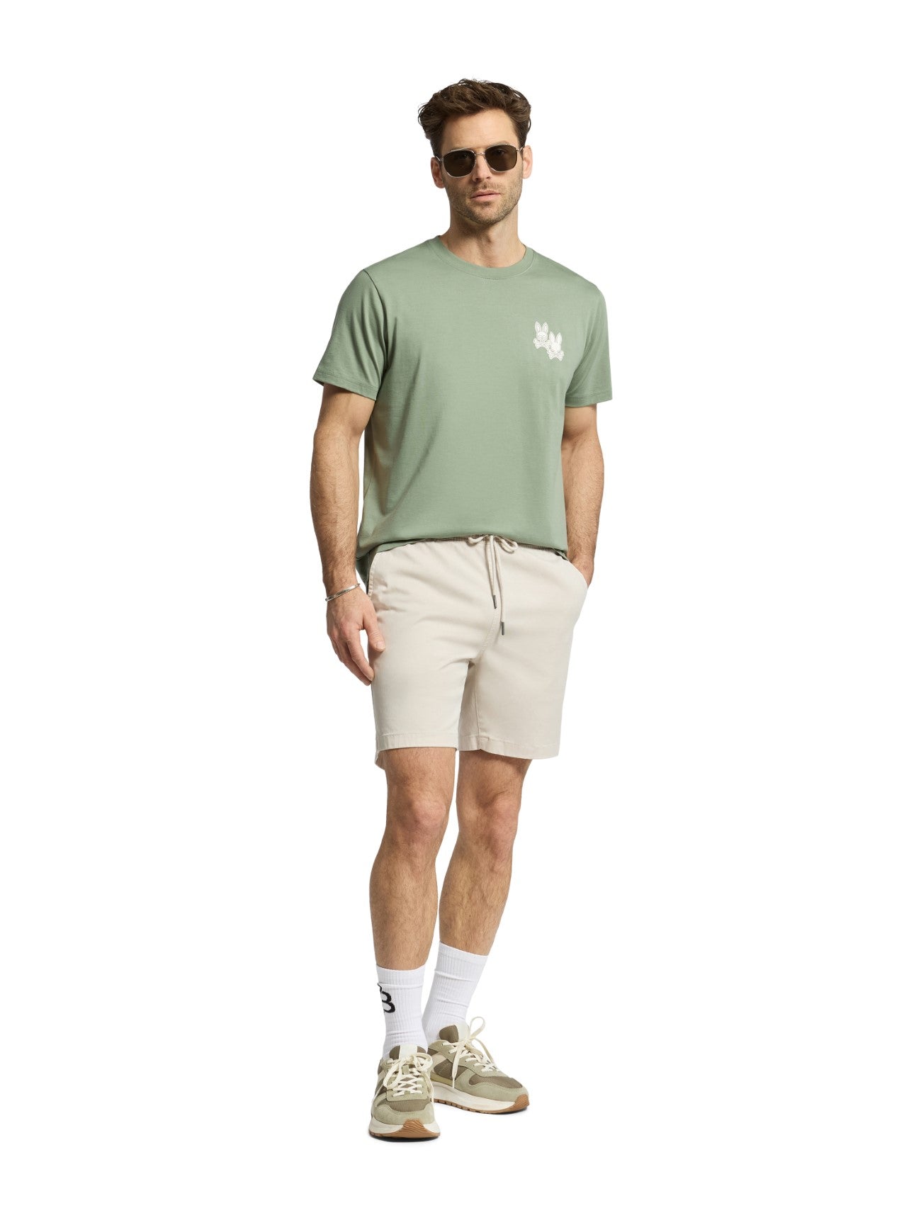 Mens Sea Spray Elliot Front Back Graphic T-Shirt