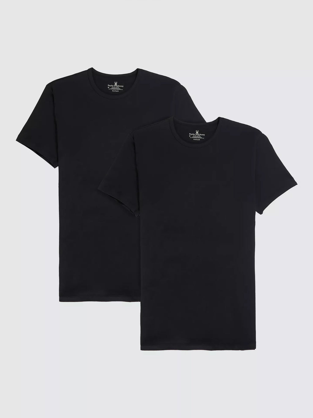 Mens Black 2 Pack Crew Neck T-Shirt