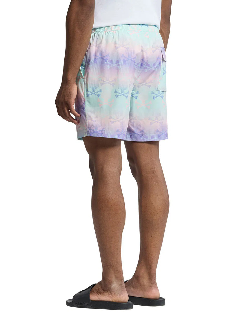 Mens Lavender Grey Forster Bunny Swim Short