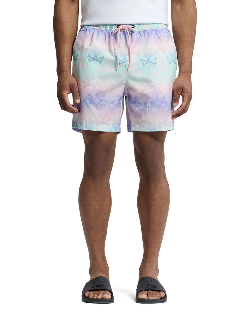 Mens Lavender Grey Forster Bunny Swim Short