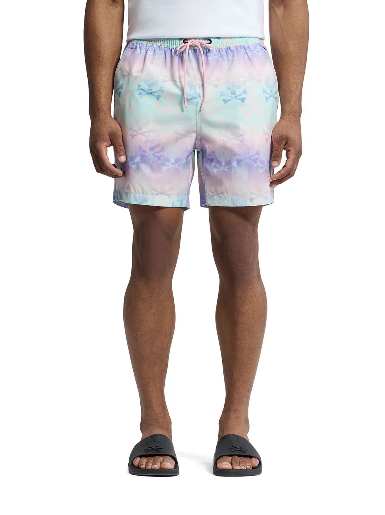 Mens Lavender Grey Forster Bunny Swim Short
