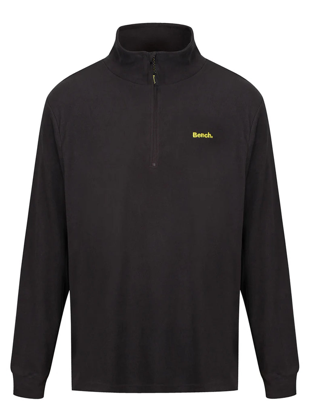Mens Charcoal Albany Quarter Zip Fleece